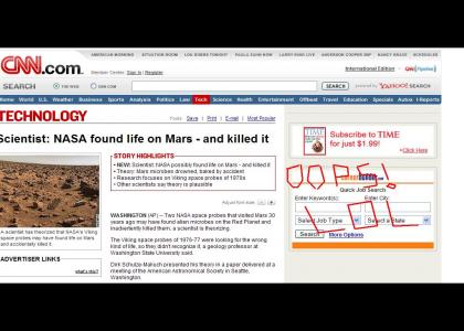 Nasa Kills Mars