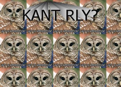 KANT RLY?