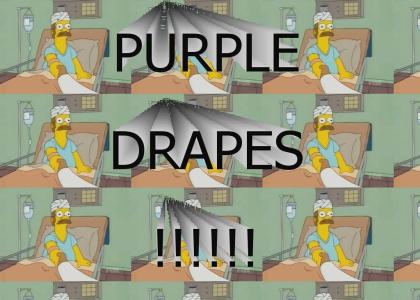 Purple Drapes