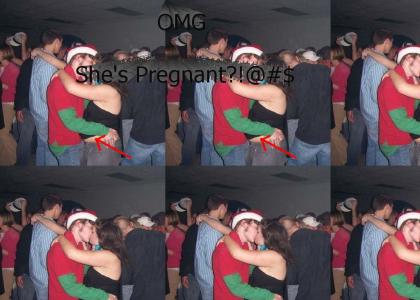 Ewww...shes pregnant