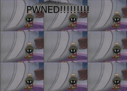 Marvin The Martian gets PWN3D!