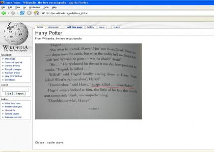 Wikipedia: Snape Kills Dumbledore