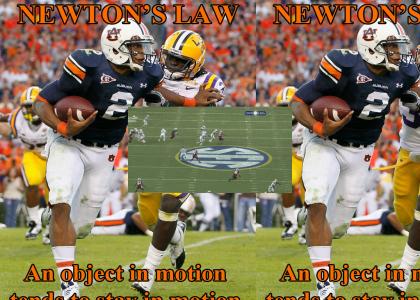 Cam Newton's Law