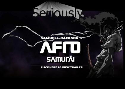 Samuel L Jackson is Afro Samurai