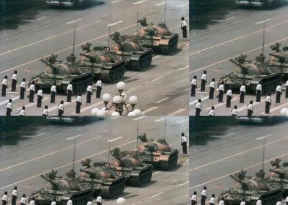 tank man has clones