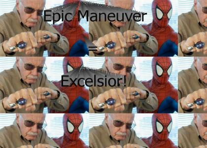Epic Stan Lee Maneuver