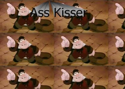 Lefou Kisses Gastons Ass!