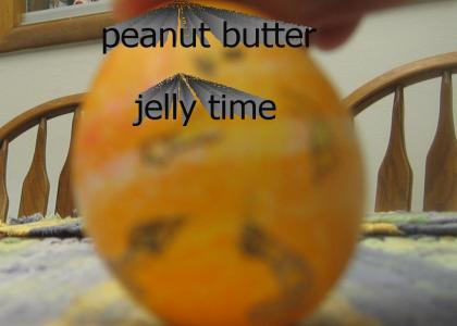 peanut butter jelly time egg