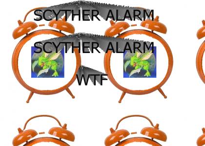 SCYTHER ALARM CLOCK