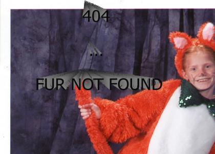 404 - FUR NOT FOUND