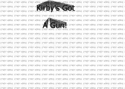 Kirby's Got A Gun!