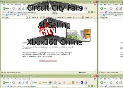 Circuit City fails at selling Xbox 360
