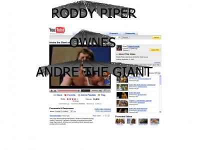 Epic Rowdy Roddy Piper comment