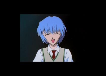 She's Rei Ayanami!