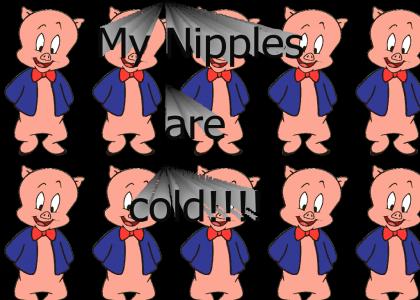 Porky's Nipples are Cold