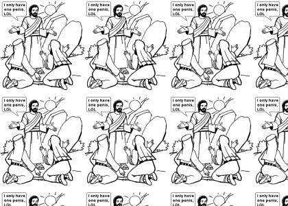 Jesus gets his !%@# sucked (fix)