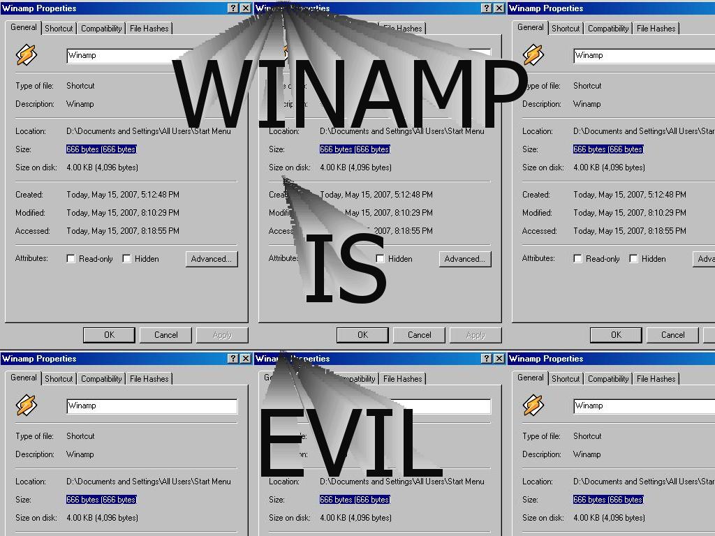 winampisevil