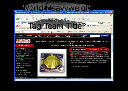 WWEShop.com Fails At Heavyweight Title