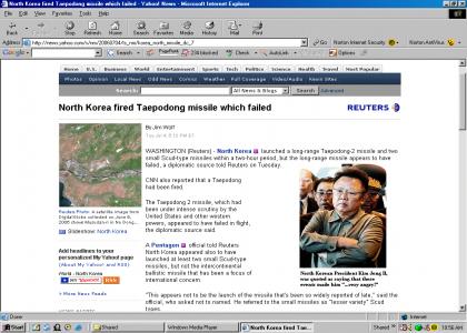 Kim Jong Il fails at Life (Marvin The Martian Version)