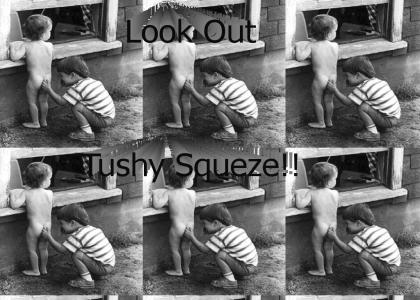 Zoolander tushy squeeze