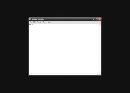 Alex's Notepad Test