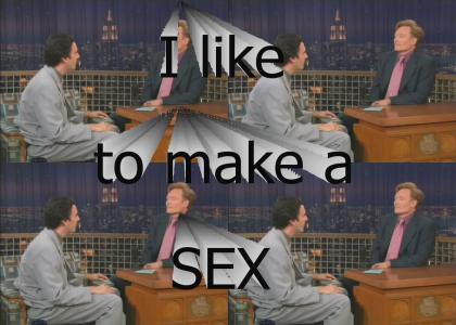 I like to make a sex!