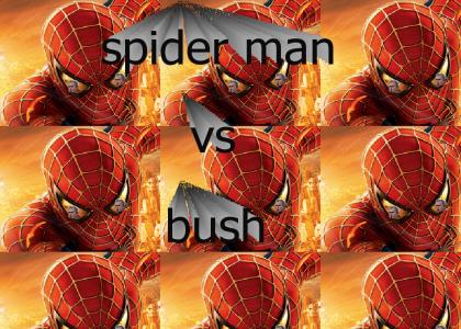 spider man vs bush