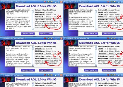 rofl AOL 3.0, No Sh*t!