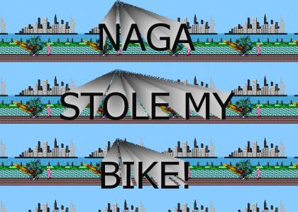 Naga Stole my Bike! (sound!)