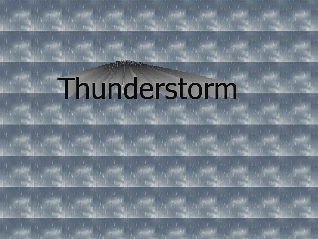 thunderstormrain