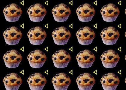 A muffin got the triforce