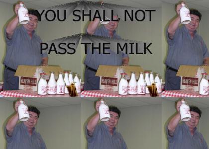 Gandalf won't pass the milk please