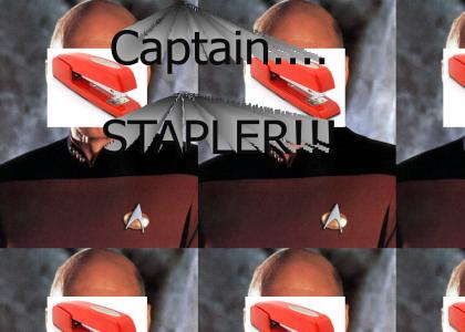 Captain Pica.. Stapler!!!