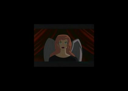 Hawkgirl Stares Into Your Soul