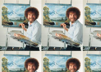 Bob Ross discourages