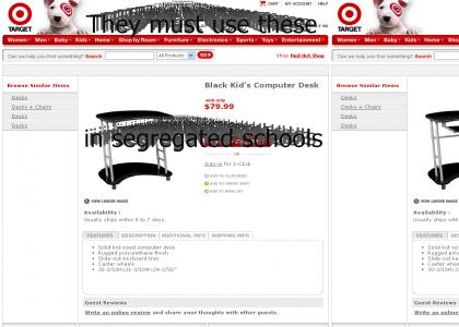 Target is racist?