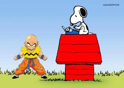 Krillin is Charlie Brown