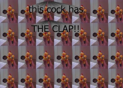 this cock has the clap