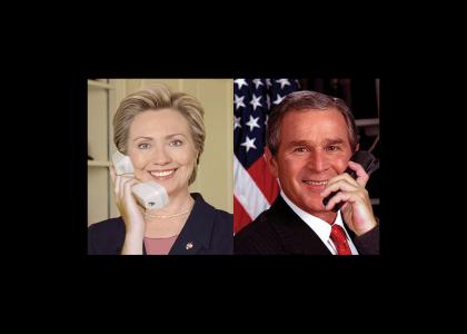 George calls Hillary! (upgrade)