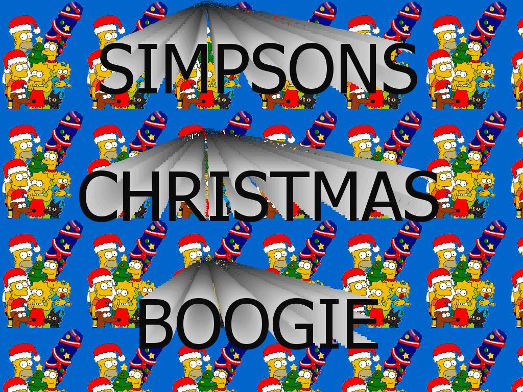 simpsonschristmasboogie