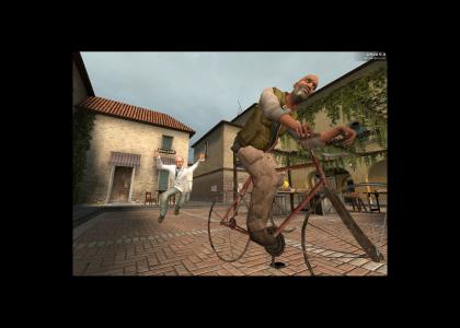 N*gg* stole my bike (Half Life 2)