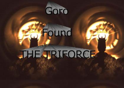 Goro Found the Triforce!
