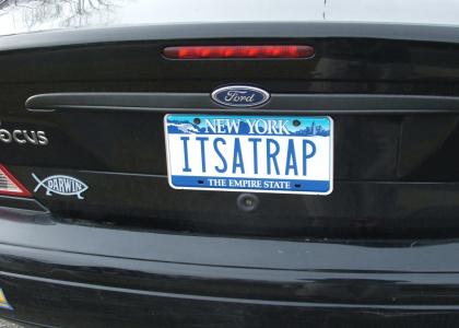 epic NYS license plate win