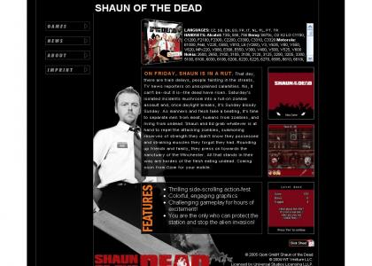 Shaun of the Dead Video Game, Mobile Version!