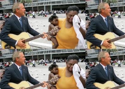 Bush Cares About Black People!