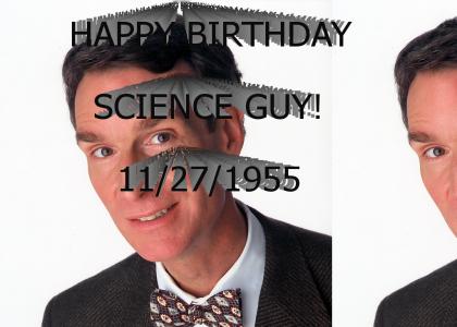 HAPPY BIRTHDAY BILL NYE!