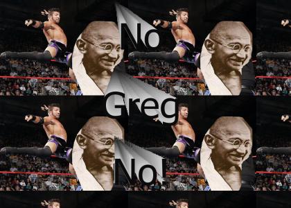 Greg Helms attacks...GHANDI!