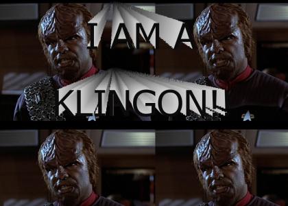 I Am a Klingon