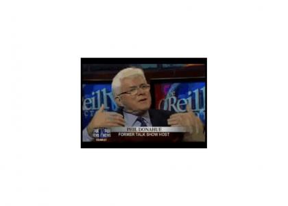 Phil Donahue can't stop the Reilly (Refresh)