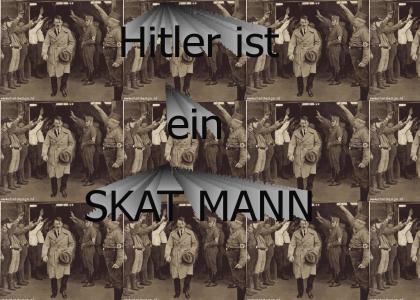 Hitler ist ein skat Mann